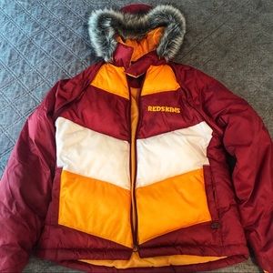 Reebok Women’s NFL Redskins Convertible Coat